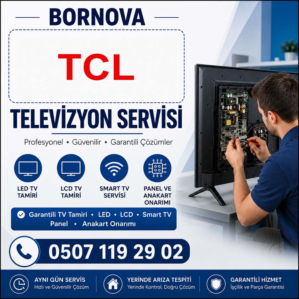 TCL TELEVİZYON SERVİSİ