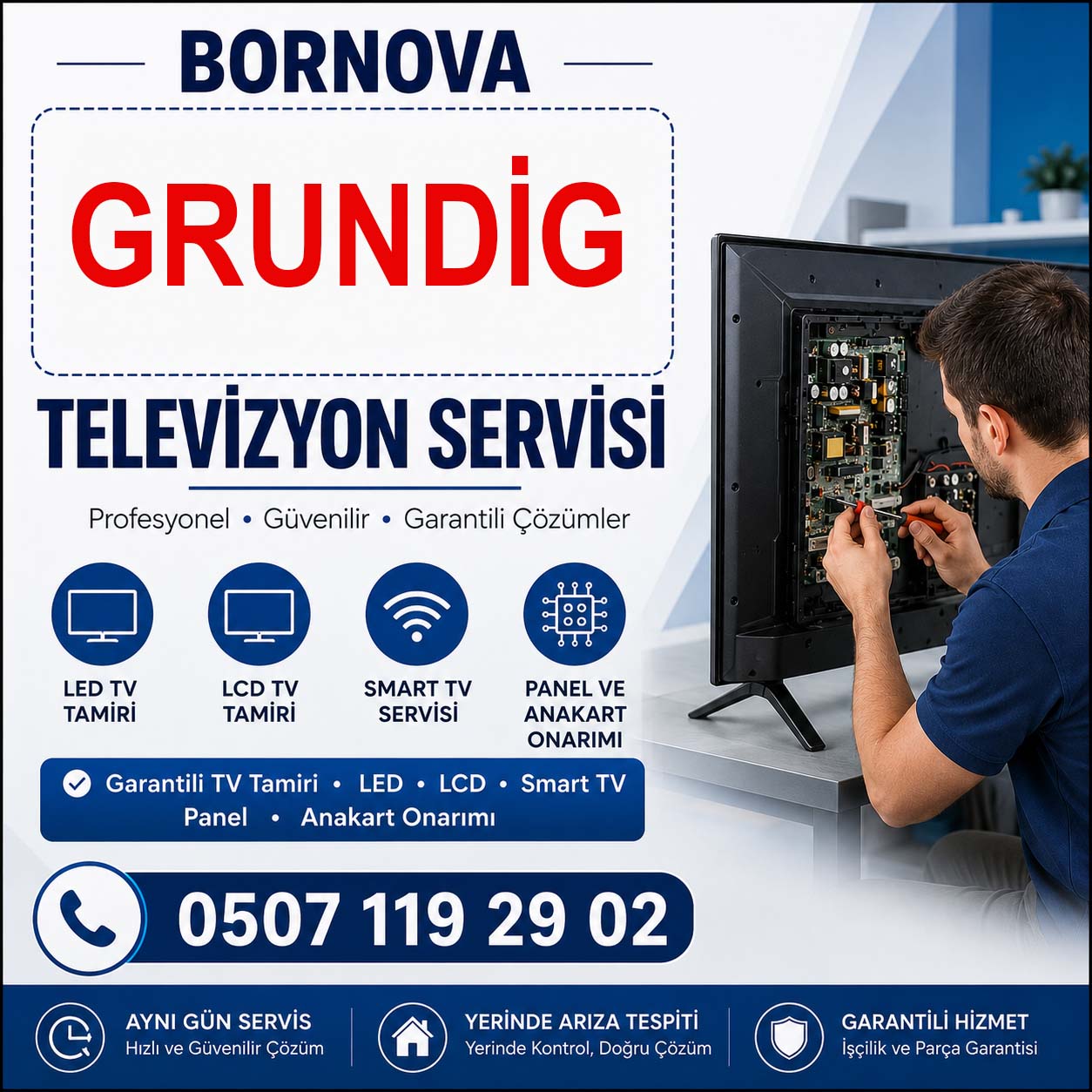GRUNDİG TELEVİZYON SERVİSİ